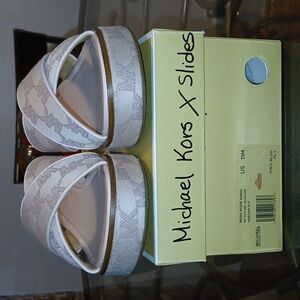 Michael Kors Wedge Slides